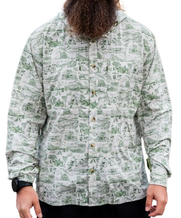 Jolly Gear Triple Crown Button Down sun shirt